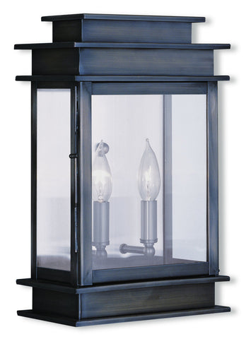 Livex Princeton 2 Light VPW Outdoor Wall Lantern - C185-2016-29