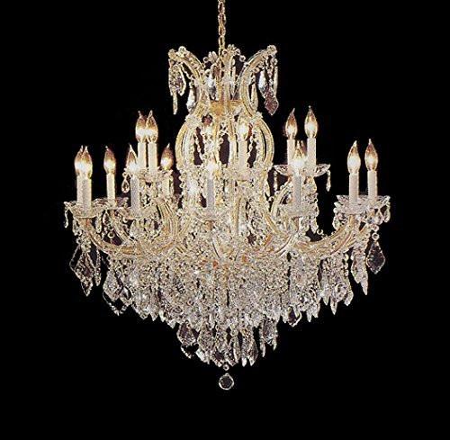 Swarovski Crystal Trimmed Chandelier Chandelier H38" X W37" - A500-1/21510/15+1Sw